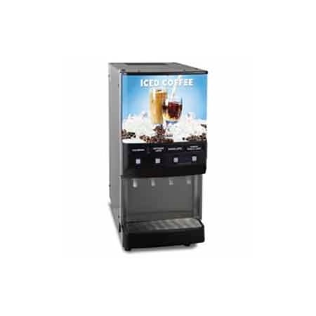 Silver SeriesÂ 4-Flavor Cold Beverage System, IC Display, Water Dispense